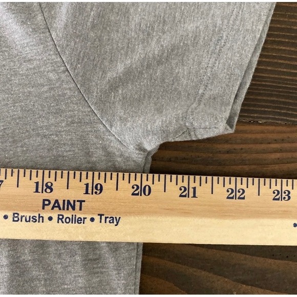 Just Keep Livin Short Sleeve T-Shirt M Grey Crewneck Skateboard Everything Lends - Picture 8 of 10